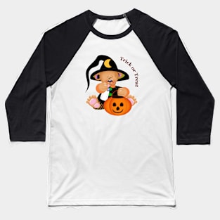 Baby Bear Treat Baseball T-Shirt